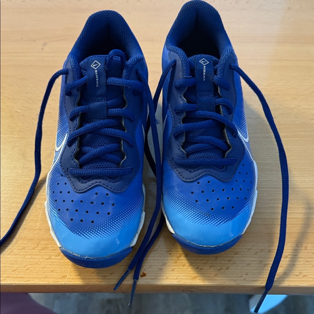 Nike Kids Blue Baseball Cleats